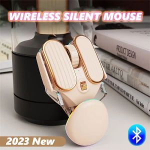 Souris RYRA2023 Bluetooth souris muette sans fil RGB souris Rechargeable pour Macbook PC Gamer ordinateur portable ordinateur de bureau souris pour cadeau pour dames