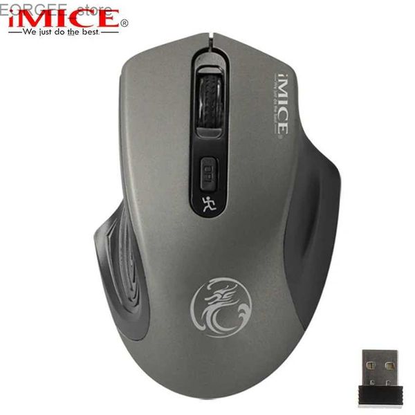 Souris Boutons silencieux 2,4 GHz de la souris sans fil Sauvegarde de souris optique MINI MAISE SOURES SOURES SEMICES USB POUR PC ORDEBOOK DE L'ordinateur portable Y240407