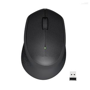 Souris sans fil Silent Plus 2,4 GHz 3 boutons PC/Mac/portable/noir