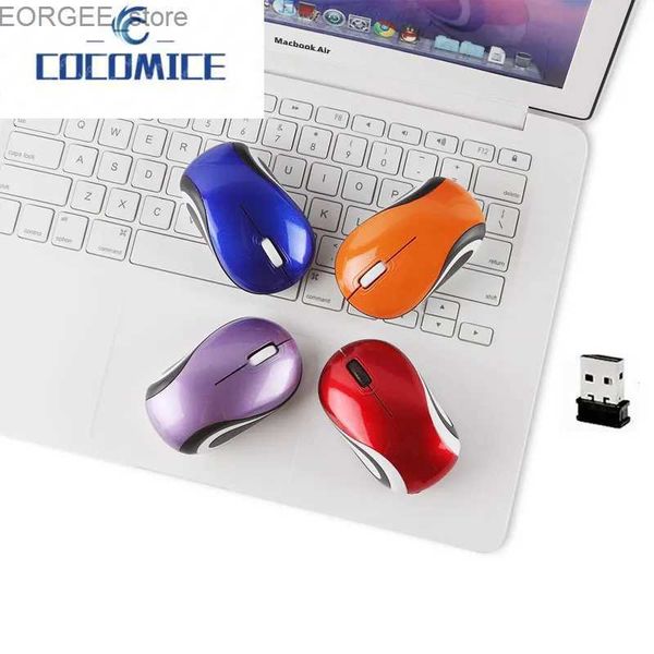 MICE Rolls Small Girls Raton Inalambrico Wireless Mouse Computer Business Gift 2.4g Office Notebook Childrens Mini Mouse Y240407