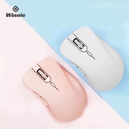 Souris Thunderobot Ml101 souris de bureau Kawaii silencieuse compacte légère 2.4 GHz souris de bureau sans fil 1600 dpi souris de bureau à faible latence