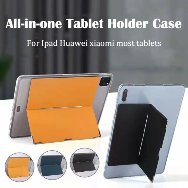 Couvrette de tablette universelle de souris Ultra Slim Case Tablet Shell Skin Clavier Couvercle avec support invisible pour iPad Mini iPad Pro 12.9 Huawei