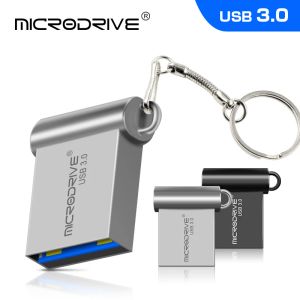 MICE USB 3,0 Mini Metal Flash Drive haute vitesse 8 Go 16 Go 32 Go 64 Go de lecteur de stylo USB3.0 Clé de bâton mémoire 128 Go 256 Go 512 Go U Pendrive Disk