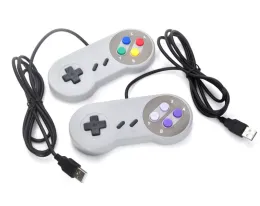 MICE USB -spelcontroller Joypad Wired Joystick Controller voor Nintendo SNES voor Windows98 XP Mac OS