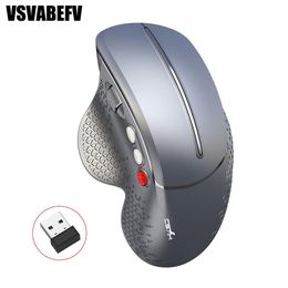 Souris souris verticale pour boutons de molette de défilement côté droit batterie 8002400DPI souris de jeu ergonomique pour ordinateur portable