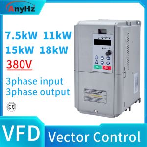 MICE VFD VFD Variable Frequency Drive Inverter Converter W, 11KW, 15KW, 7,5 KW Général 380 V 380 V Entrée OUT Ventilateur / Contrôle de vitesse de la pompe à eau