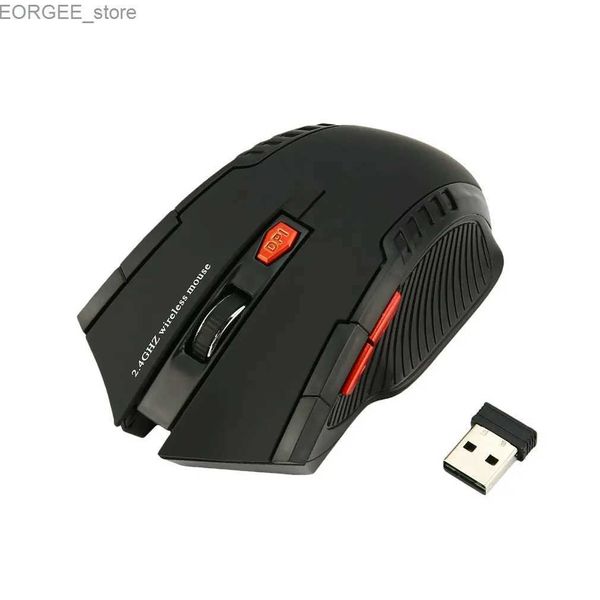 MICE WH109 PORTABLE 2,4 GHz 5 Gutton Wireless Optical Mouse Optical With USB Receiver conçu pour les plug-and-play Utilisation dans les jeux à domicile Y240407