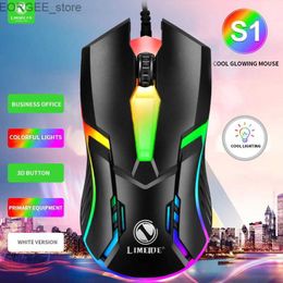 MICE Backlit Mouse Gaming Competitive Gaming Mouse Notebook Office Luminous Mouse Y240407urmb