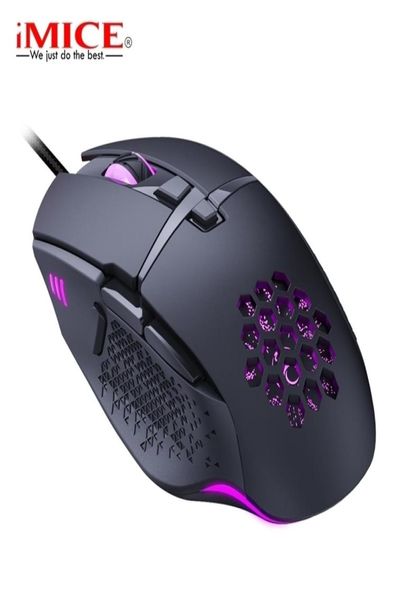 Souris Filaire LED Souris De Jeu 7200 DPI Souris D'ordinateur Gamer USB Ergonomique Mause Avec Câble Pour PC Portable RVB Souris Optiques Avec Backl5032993