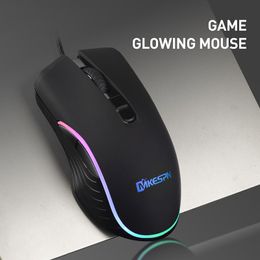 Souris filaire souris de jeu rvb 7200DPI 7 boutons filaire Macro définition ordinateur souris de jeu pour ordinateur de bureau souris de jeu ergonomique