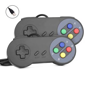 Controlador USB GamePad con cable de ratones para la computadora portátil de PC Windows 7 / 8/10 SNES RETRO USB Joystick Joypad para Mac OS X Raspberry Pi RetroPie