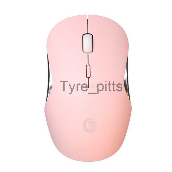 Souris souris sans fil rechargeable muet silencieux bureau et maison ordinateur portable à usage général souris rose mâle et femelle X0807