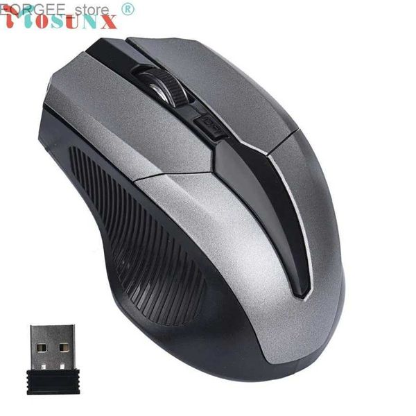 Souris sans fil de souris USB Récepteur 2019 Nouveau ordinateur PC sans fil optique sans cordon de souris 2,4 GHz