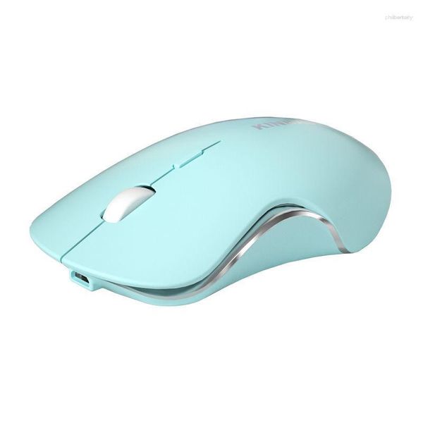 Souris X11 sans fil 2.4 GHz souris ergonomique 1600 DPI récepteur USB optique Bluetooth-compatible 3.0 4.0 5.0 ordinateur jeu muet Mo