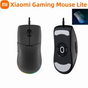 MICE Xiaomi Gaming Mouse Lite avec RVB Light 220 IPS 400 à 6200 DPI 5 GRANDS Ajustement 80 millions TTC Micro Move Mi Game Mouse 2023