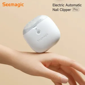 MICE YouPin Seemagic Electric Automatic Nail Clipper Pro Touch Start Infrared Protection Upgrade Cutter Head met LED Light Trimmer