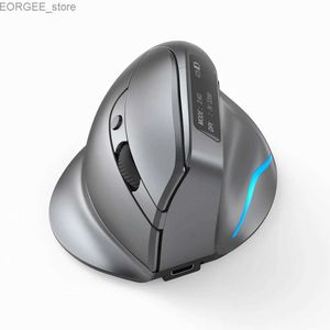 MICE ZELOTES F-26C Ergonomic Vertical Mouse Charge 2,4 g souris sans fil 8-Button 3200DPI PC GAMING MONDE Y240407