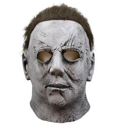 Máscara de Michael Myers Máscaras de Halloween Máscaras de látex Realista Máscaras de cosplay Máscaras de miedo Mascarada Máscara Korku Maskesi Fiesta Maski6841658