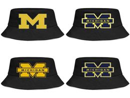 Logo de football des Wolverines du Michigan pour hommes et femmes, chapeau seau personnalisé, mignon, casquette de baseball, Logo en maille 2915326