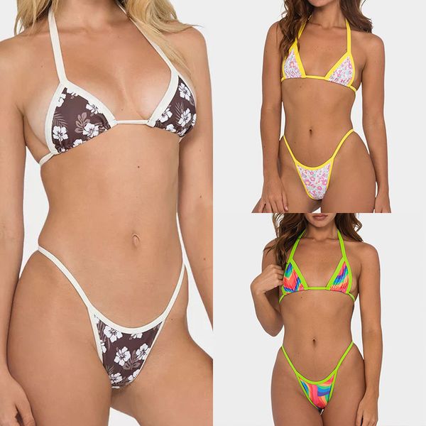 Micro Bikini Push Up maillot de bain 2023 nouvelle fille maillots de bain deux pièces maillot de bain brésilien Biquinis maillot de bain pour femmes vêtements de plage