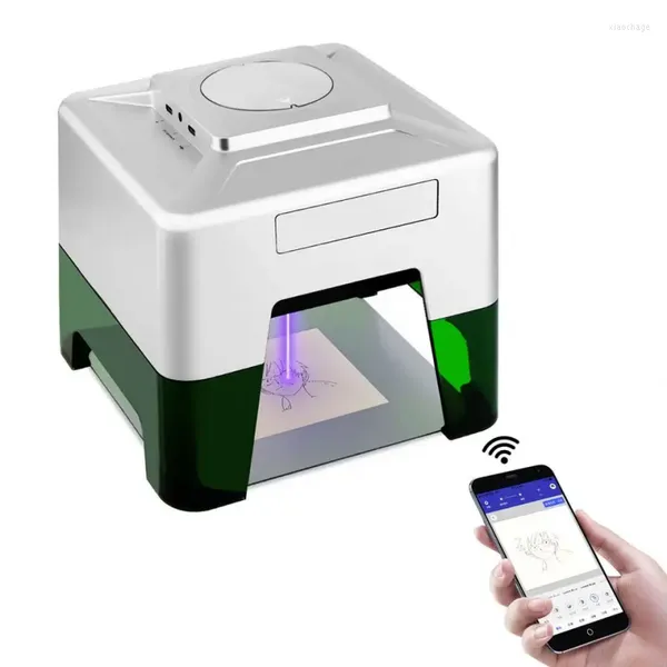 Micro máquina de grabado láser Bluetooth aplicación multifuncional herramienta eléctrica escritorio Mini