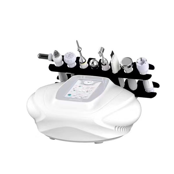 Pulverizador de chorro de oxígeno RF con microcorriente, barra de limpieza para estiramiento de la piel, terapia facial acuática, máquina exfoliante, chorro de oxígeno y agua