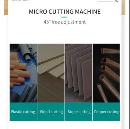 Micro-machine à découper 45 degrés mini banc de scie à coupée scie à scie à scie à la scie bricolage pour la coupe en cuivre en plastique en bois
