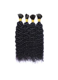 Micro mini cheveux brésiliens en vrac cheveux pour tresser les cheveux humains paquets humides et ondulés tressage sans trame 4565279