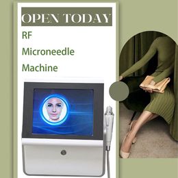 Micro naald RF Morpheus 8 Machine Face Lift Fractional R F Microneedle Machine voor huidverstrakking Acne litteken striae reklekken Verwijderende behandeling