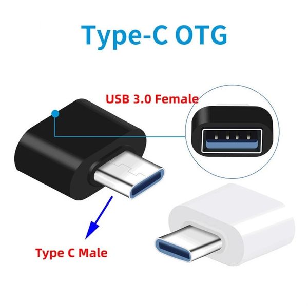 Mecanografíe el convertidor del adaptador micro al USB Otg de c para la cámara de la PC del teclado del teléfono de Samsung