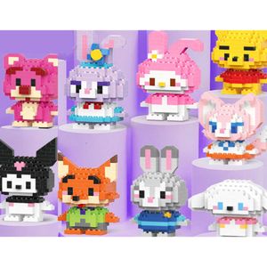 Micro Particule Bustac Bloc Cartoon Figurines Childrens Puzzle Assembly Toy Bricols Creative Bricks Toys Gift for Children