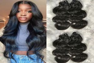 MICRO RING KRAAD HUNF HAAR HAAR EXTENSIES Body Wave Peruaanse Remy Hairs 100 STRANDS7645121