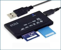 Lecteur de cartes Micro SD USB 20 tout-en-un, lecteurs de cartes mémoire TF MS M2 XD CF avec câbles de données, accessoires informatiques 6623997