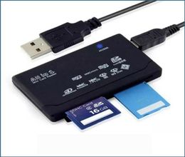 Micro SD USB 20 Cartes Reader All in One Memory Card Readers TF MS M2 XD CF avec câbles de données Accessoires d'ordinateur4010863