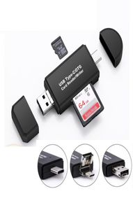 Micro SDTF Memory Card Reader 3in1 USB 20 Type C CardReader OTG -adapter voor PC LaptopsMart Telefoon Tablet XBJK21056797599