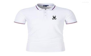 Micro Standard Ghost Rabbit Polo Shirt Men Summer Cotton Tshirt Fashion3408675