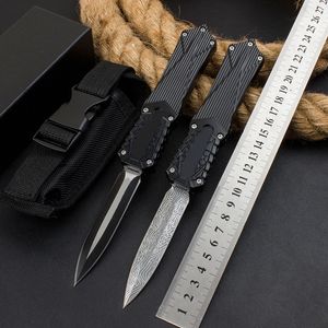 MICRO TECH A05 automatisch mes 440 mes zinkaluminiumlegering handvat kamperen buiten wandelen survival tool EDC zakmessen UT85 BM3300 3400 4600