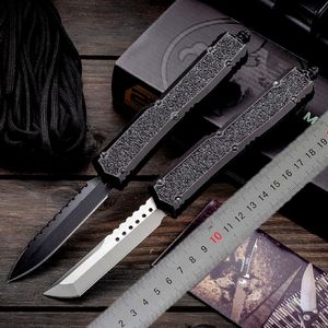 MICRO TECH Navy Ants DLC Cuchillo automático D2 Hoja de acero Mango de aluminio de aviación Camping Senderismo al aire libre herramienta de supervivencia EDC Navajas de bolsillo UT85 UT88 BM 4600 3400