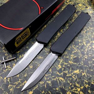 Couteau automatique MICRO TECH SCARAB II OTF, lame en acier D2 de 3.897 pouces, manche en aluminium pour aviation, camping, survie en plein air, outil tactique d'auto-défense, EDC Pocket AUTO knives 4600