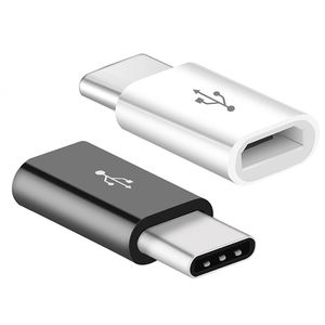 Adaptador pequeño Micro USB a USB-C, adaptador de teléfono móvil, interfaz tipo c, convertidor de línea de datos para Samsung, Xiaomi, Huawei