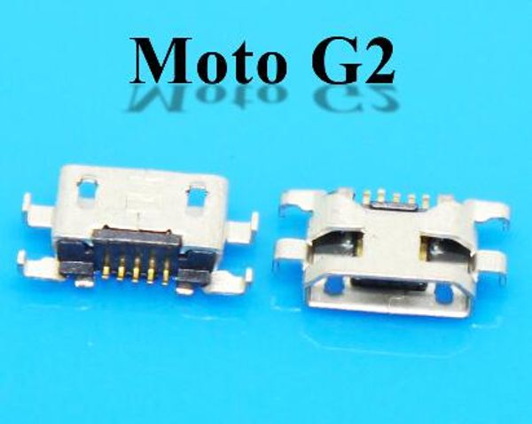 Conector de puerto de carga Micro USB para Motorola Moto G2 G + 1 XT1063 XT1064 XT1068 XT1069