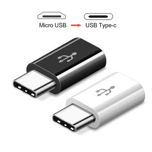 Micro USB-vrouw naar USB 3.1 Type C Connector Converter Adapter voor MacBook Mobiele telefoon