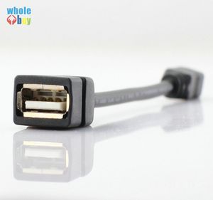 Micro USB Mini 5pin T Type Interface Hostkabel OTG-adapter 11cm Mini USB-kabel voor tablet PC Mobiele telefoon MP4 MP5 500PCS / PARTIJ