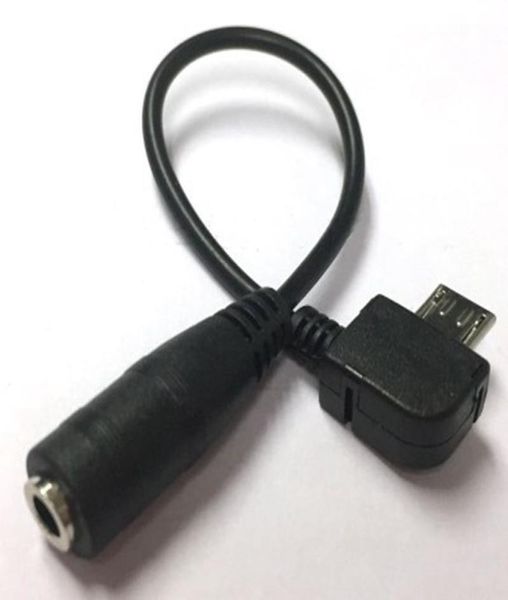 Micro USB a 35 mm Adaptador Cable Audio Cable Android a 35 convertidor de cable de adaptador de audio femenino para teléfonos Android9812580