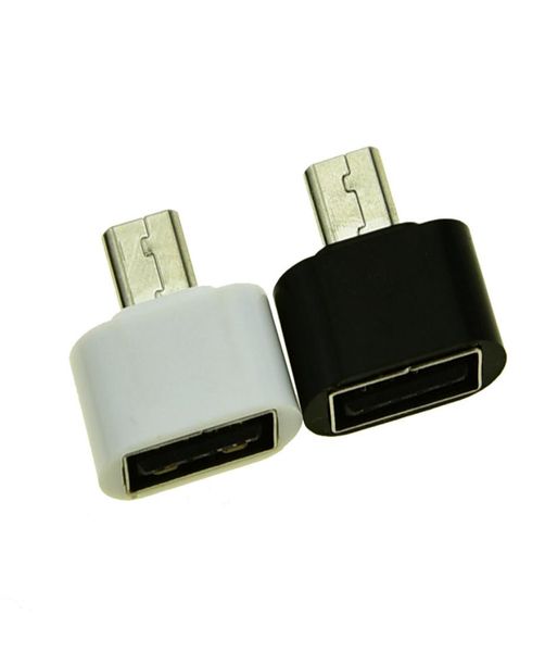 Micro USB a USB 20 OTG Expansión Adaptador Carcasa de metal para la interfaz V8 de teléfono celular para la mayoría de los 5pin Micro USB Smart Phone7673154