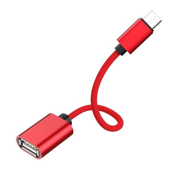 Micro USB/ Type-C Male a USB 3.0 Accesorios de cable de adaptador OTG femenino para computadoras portátiles para teléfonos móviles Extensor de cable de teléfonos inteligentes