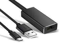 Micro USB20 Naar RJ45 Ethernet Kabel Adapter 10100Mbps Netwerkkaart Voor Fire TV Stick Google Home MiniChromecast Ultra4589010