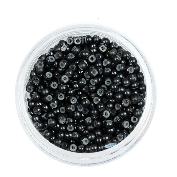 Microbilles 1000pcs 3 * 2 mm en cuivre en silicone nano micro lien tube anneau pour les extensions de cheveux perles doublées outils de salon nanométriques 230811