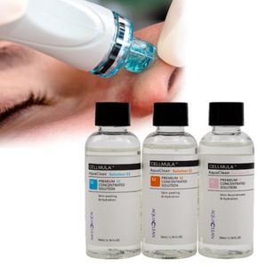 Microdermabrasion Aqua Peleling Solution pelet concentrée 50 ml par bouteille sérique faciale Hydra pour peau normale