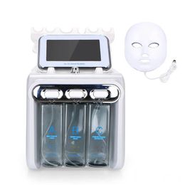 Microdermabrasion Noir la tête de tête de tête Masque LED Masque Dermabrasion Silk Peel Machine 7 dans 1 Hydra System Taibo